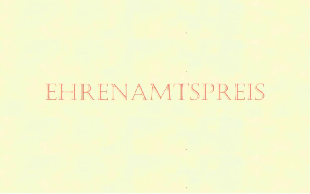 Ehrenamtspreis Stabshauptmann Leis